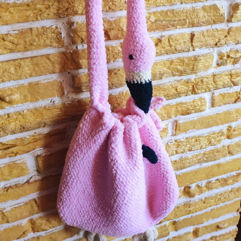 Сумка-мешок Фламинго