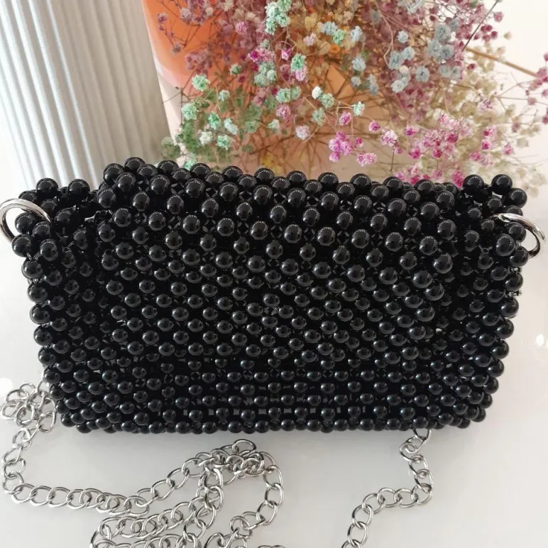 ЭКСКЛЮЗИВНАЯ СУМКА РУЧНОЙ РАБОТЫ ЦВЕТ ЧЕРНЫЙ ЖЕМЧУГ Эксклюзивная сумка ручной работы цвет Черный жемчуг