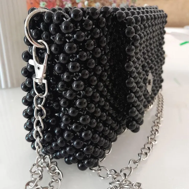 ЭКСКЛЮЗИВНАЯ СУМКА РУЧНОЙ РАБОТЫ ЦВЕТ ЧЕРНЫЙ ЖЕМЧУГ Эксклюзивная сумка ручной работы цвет Черный жемчуг