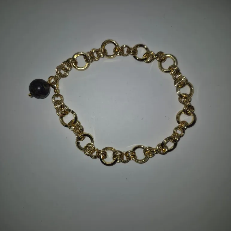 Комплект браслетов из натуральной яшмы "кровь дракона"