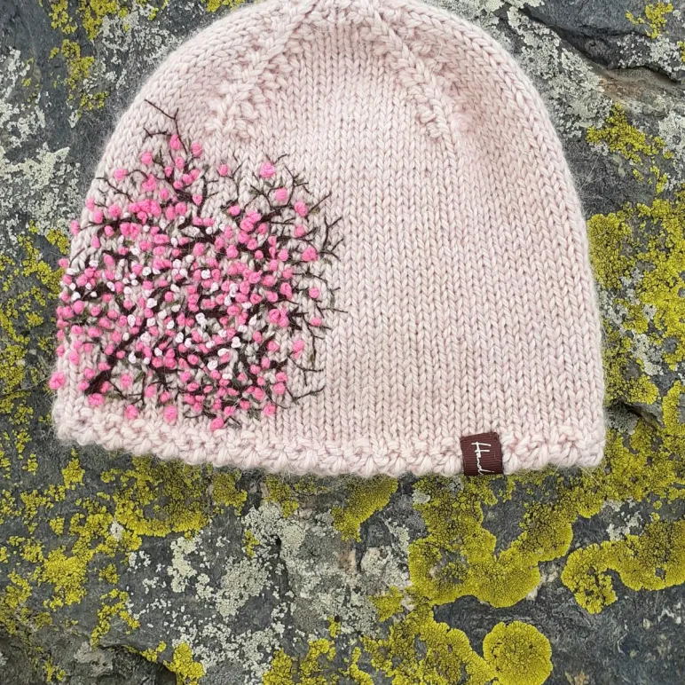 Шапка "Французский узелок"