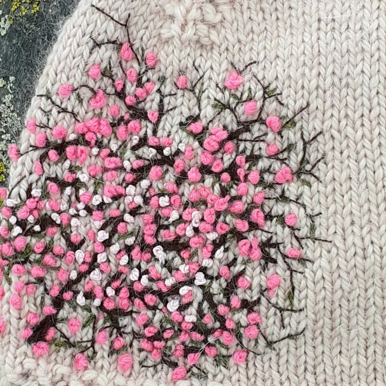 Шапка "Французский узелок"