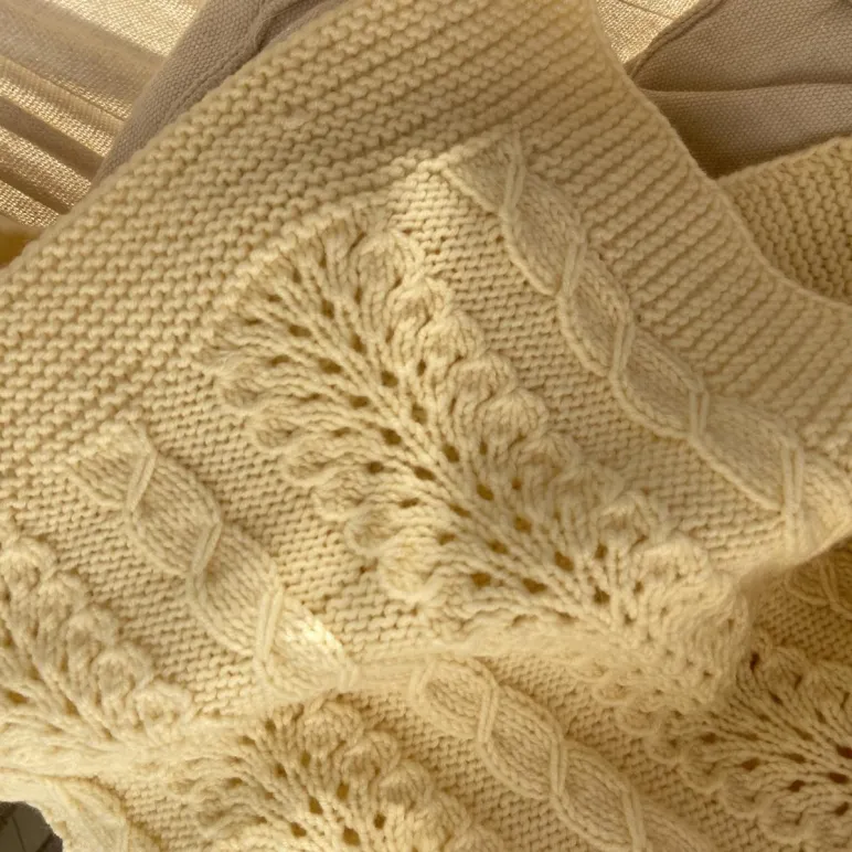 Плед детский ручной работы