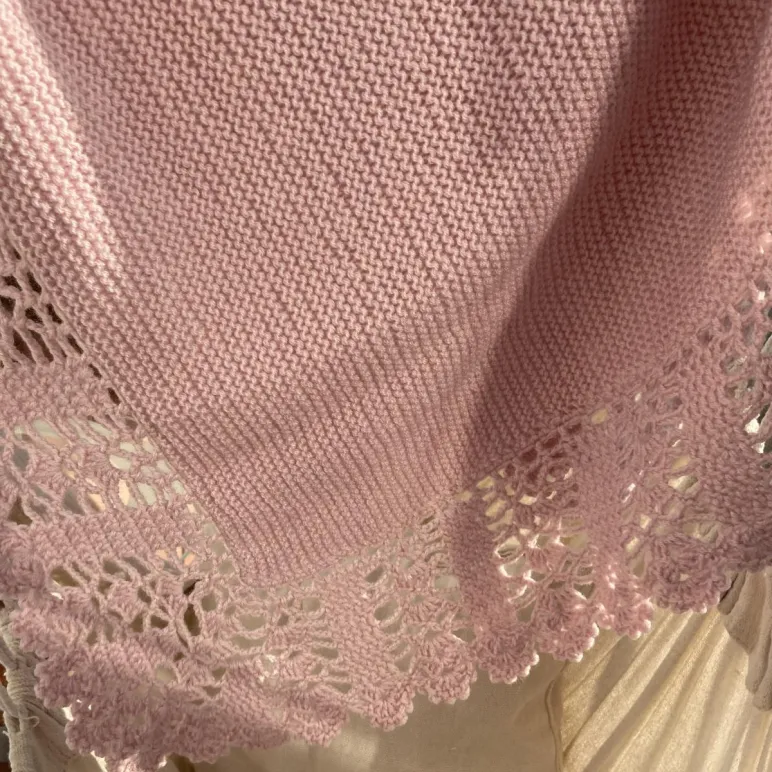 Плед детский ручной работы