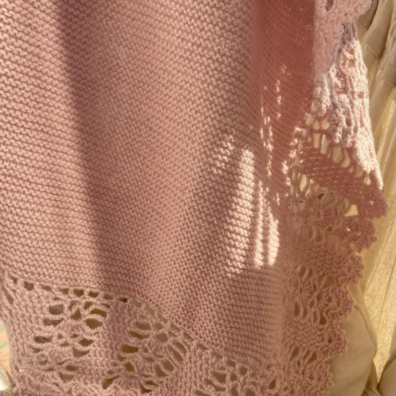 Плед детский ручной работы