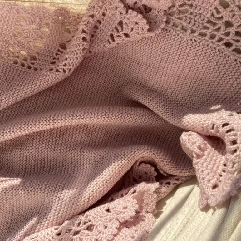 Плед детский ручной работы