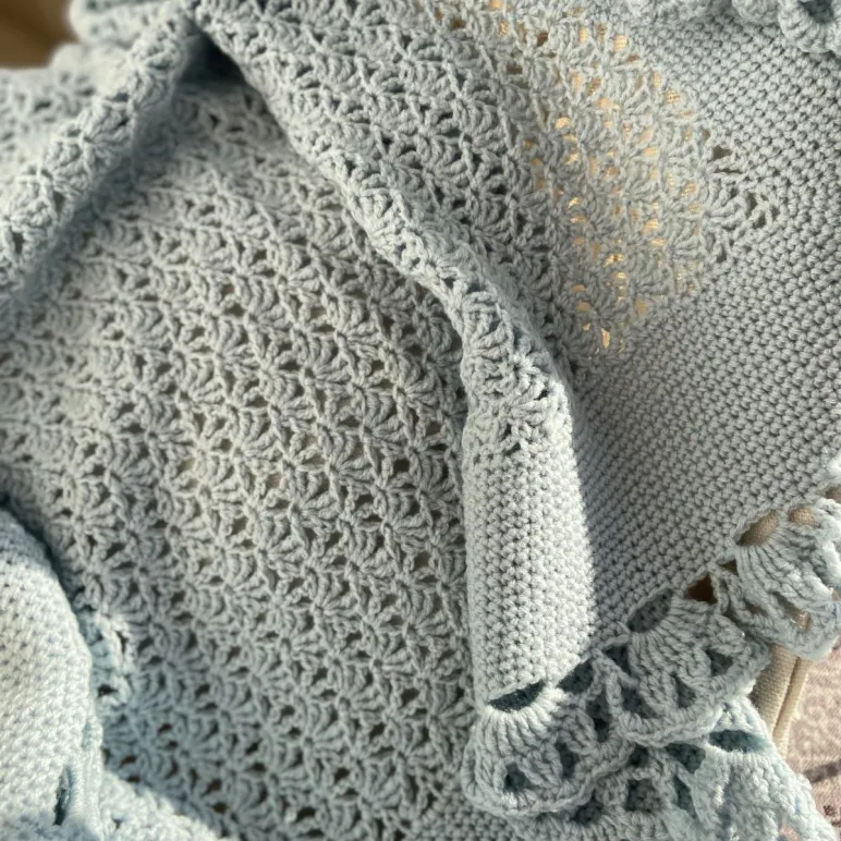 Плед детский ручной работы