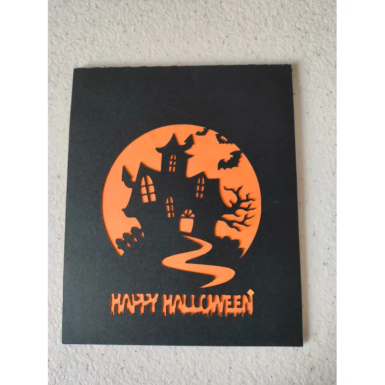 Поздравительная POP-UP открытка HELLOWEEN