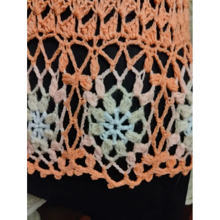 Топ вязаный женский