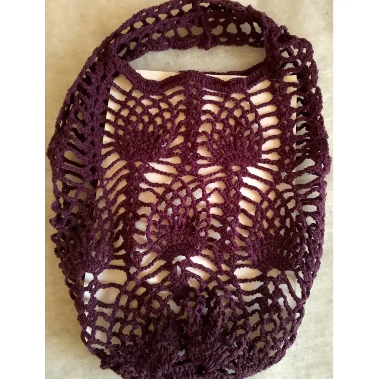 Сумка "Авоська" вязаная крючком — ручная работа