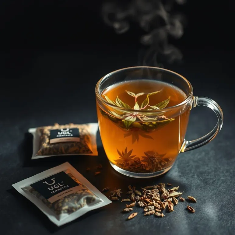 Чай конопляный.