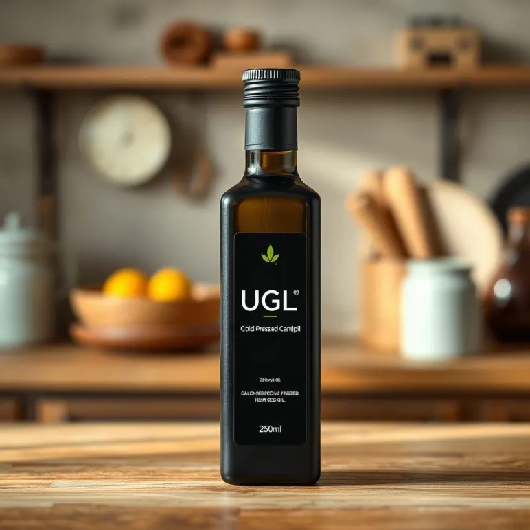 Масло пищевое из семян холодного отжима.