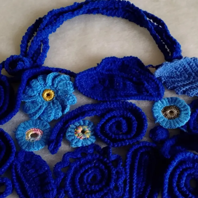 Образцы из мотивов (идеи для сумок), ирландское кружево