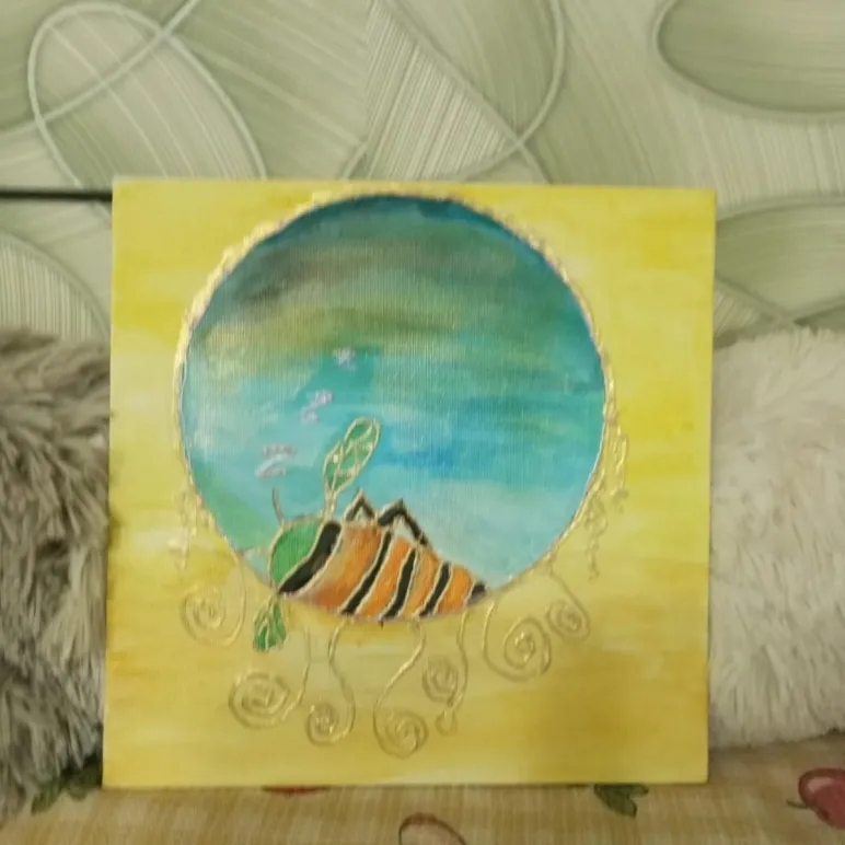 Картина "Золотая пчелка"