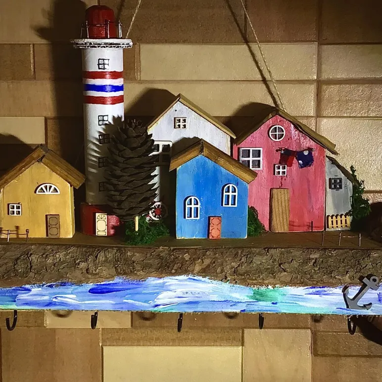 Ключница на стену — интерьерная