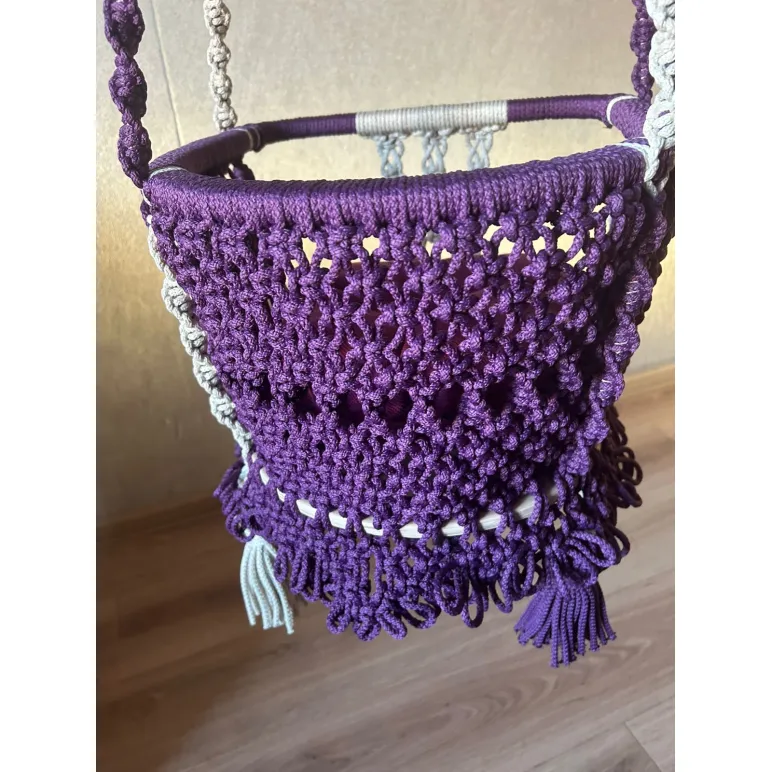 Детские качели из полиэфирного шнура