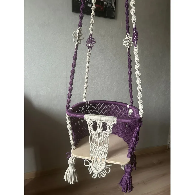 Детские качели из полиэфирного шнура