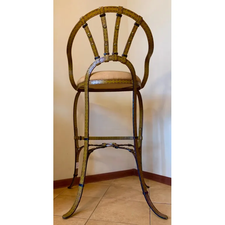 Барные стулья кованые