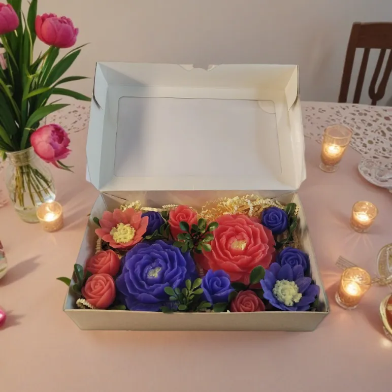 Набор мыла ручной работы "Пурпурные грёзы" сувенирное/подарочное