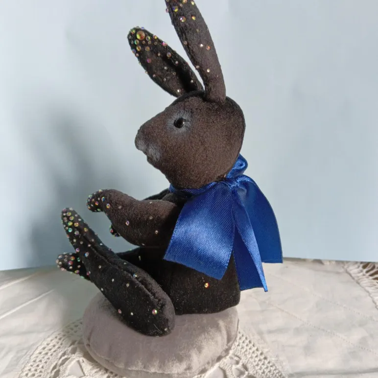 Заяц Ловец звёзд. Ручная работа