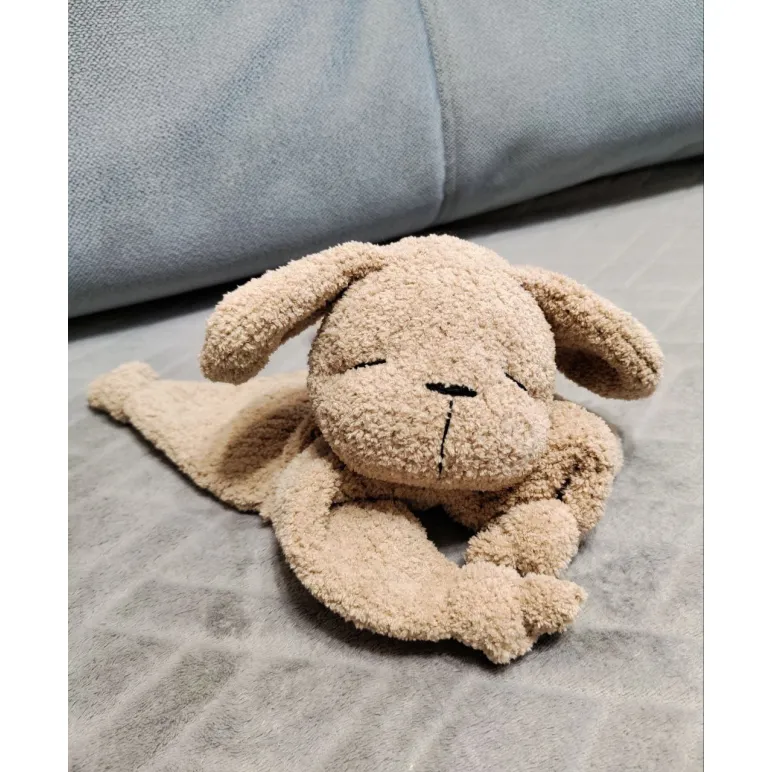 Комфортер для сна вязаная собачка ручной работы