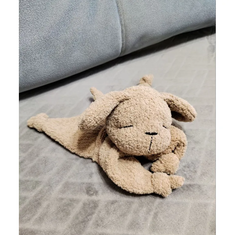 Комфортер для сна вязаная собачка ручной работы