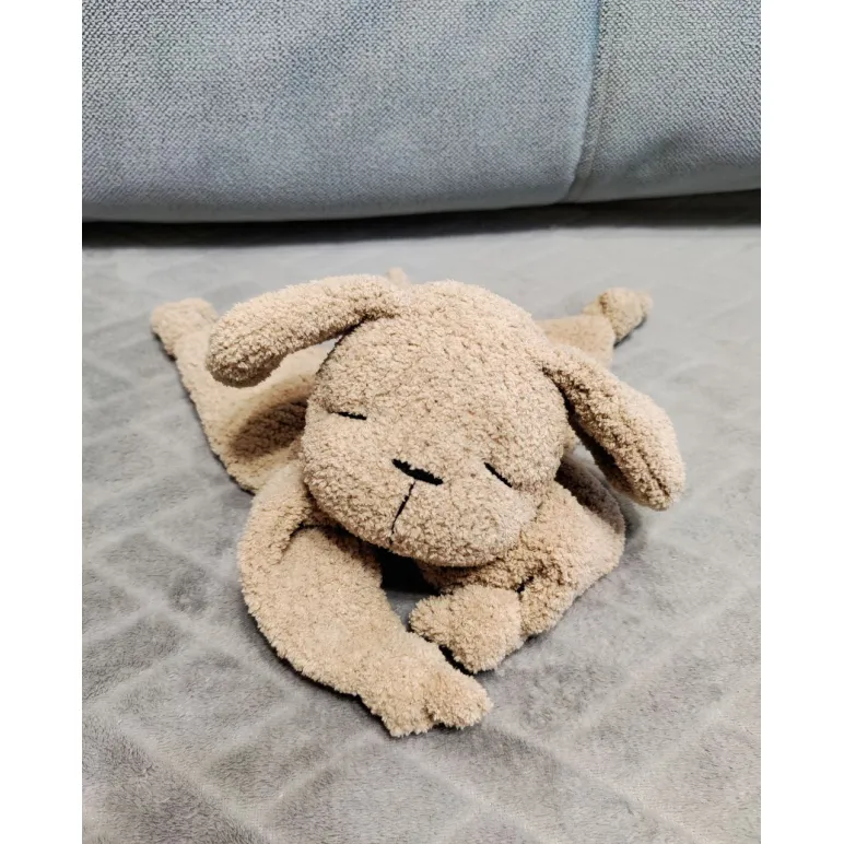 Комфортер для сна вязаная собачка ручной работы