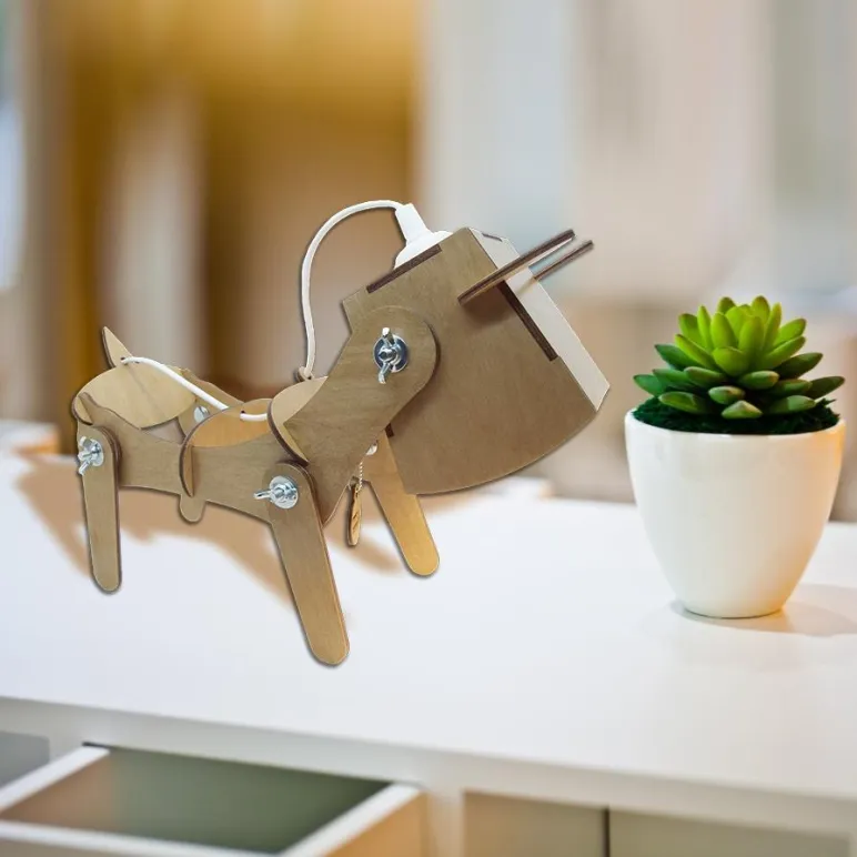 Настольная лампа-трансформер "ТехноПёс"