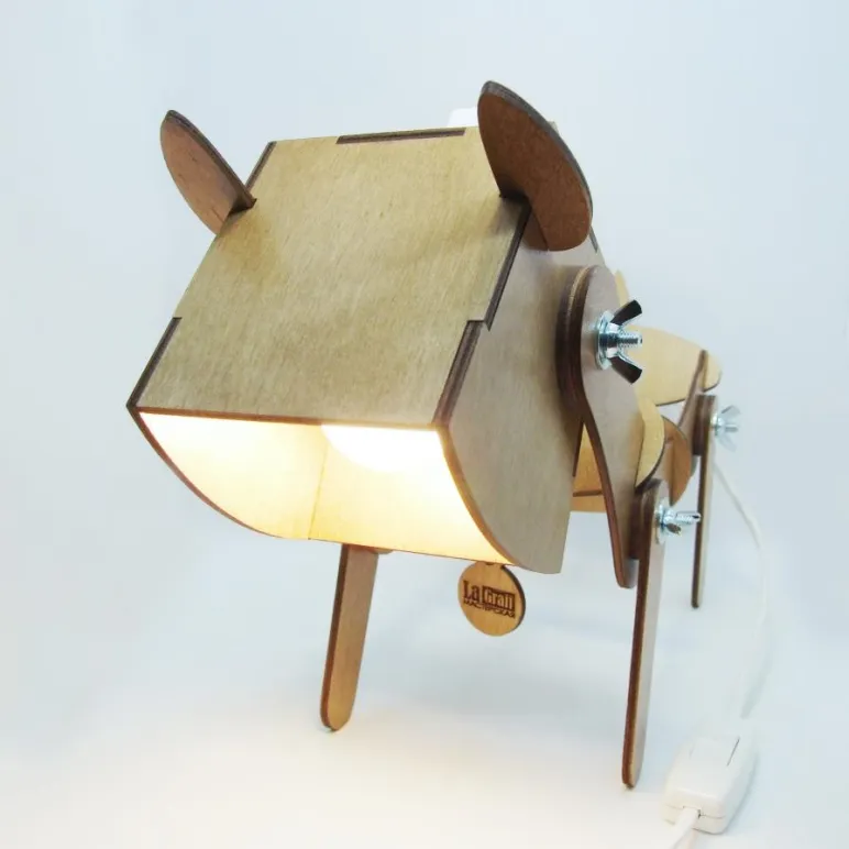 Настольная лампа-трансформер "ТехноПёс"