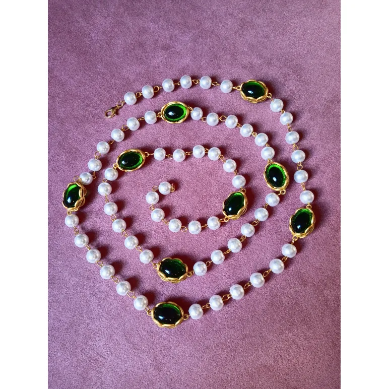 Жемчужные бусы 100 см