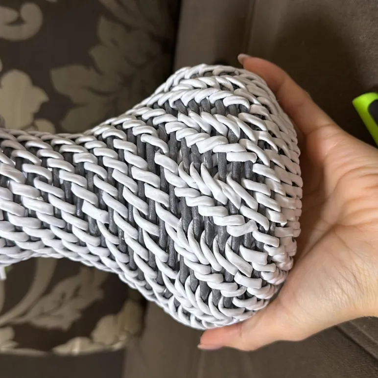 Корщины из бумажной лозы