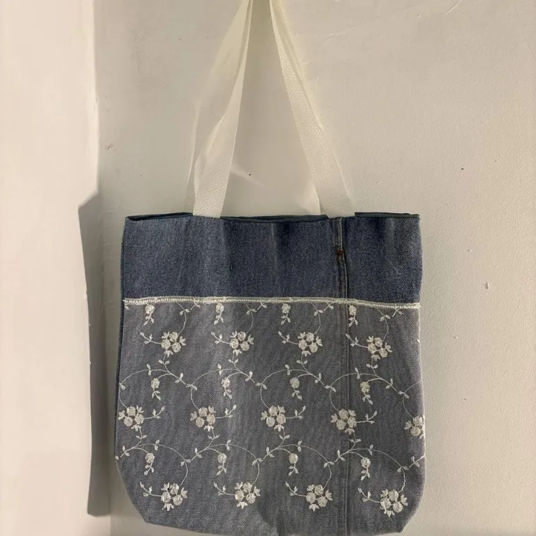 Шопер джинсовый