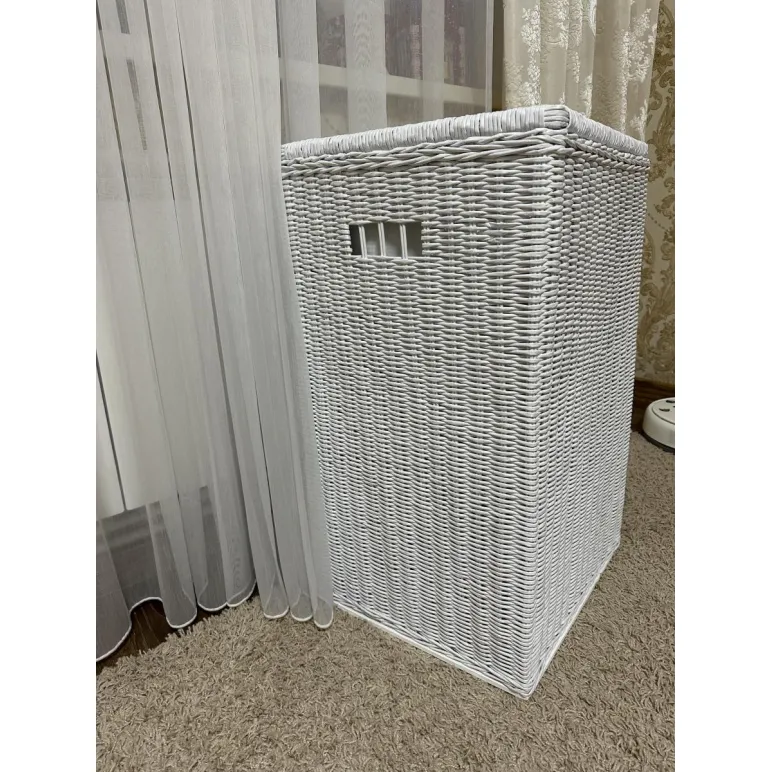 Корзина для белья из бумажной лозы