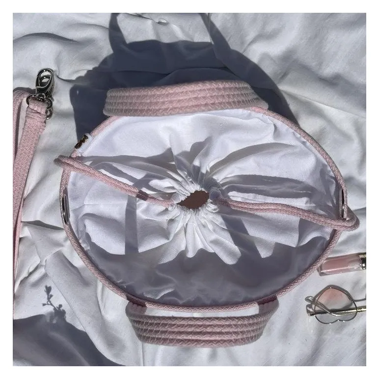 Сумка из хлопкового шнура