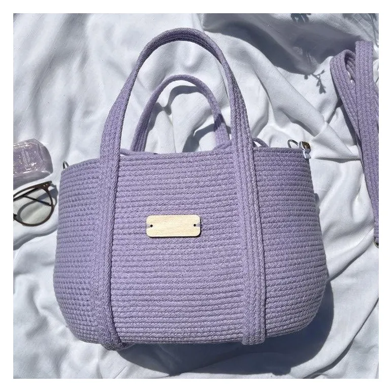 Сумка из хлопкового шнура