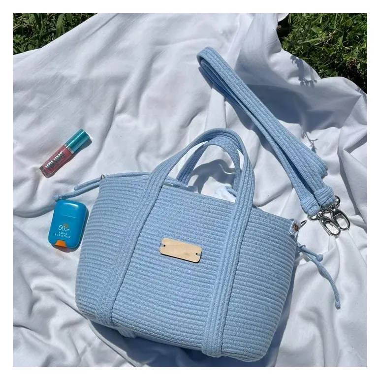 Сумка из хлопкового шнура