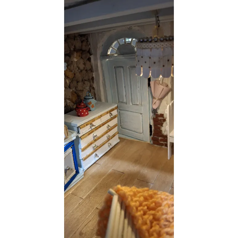 Миниатюра,домик ручной работы.Домик в стиле "Прованс"