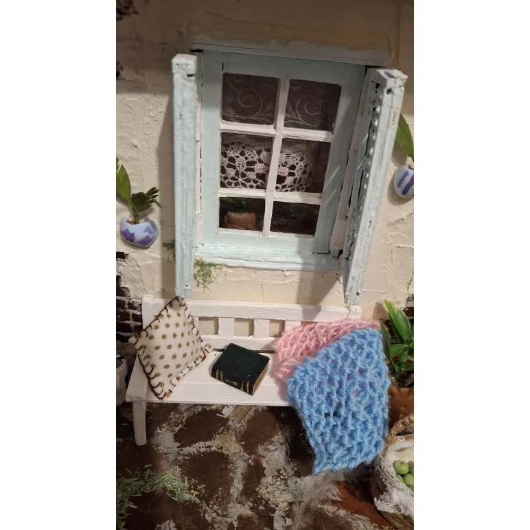 Миниатюра,домик ручной работы.Домик в стиле "Прованс"