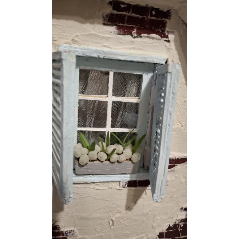 Миниатюра,домик ручной работы.Домик в стиле "Прованс"