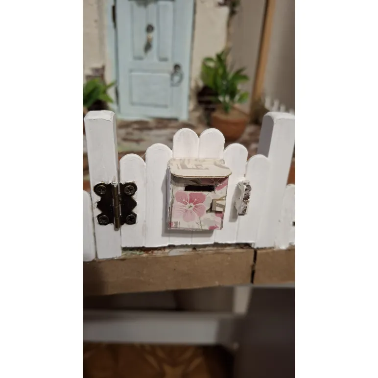 Миниатюра,домик ручной работы.Домик в стиле "Прованс"