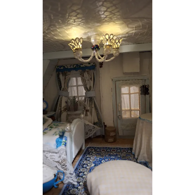 Миниатюра,домик ручной работы.Домик в стиле "Прованс"