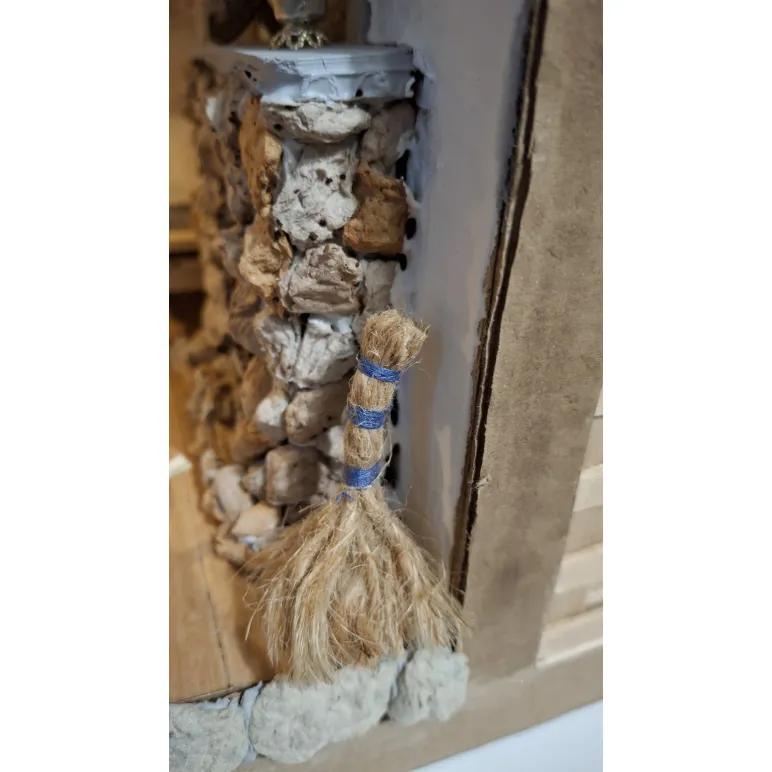 Миниатюра,домик ручной работы.Домик в стиле "Прованс"