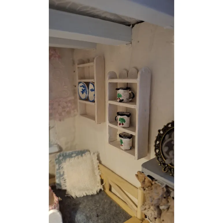 Миниатюра,домик ручной работы.Домик в стиле "Прованс"