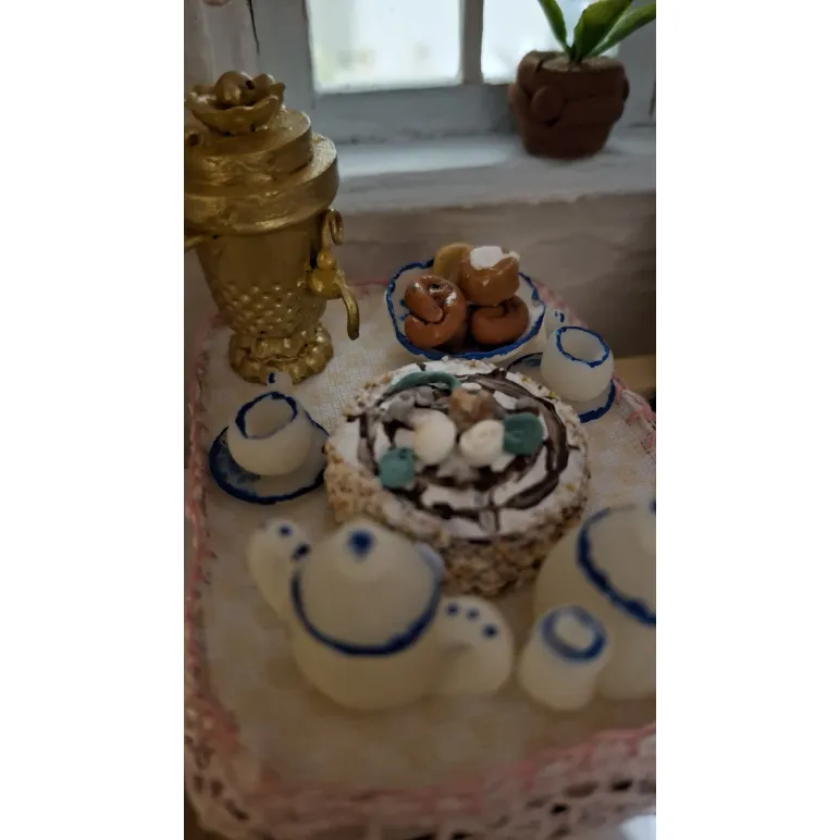 Миниатюра,домик ручной работы.Домик в стиле "Прованс"