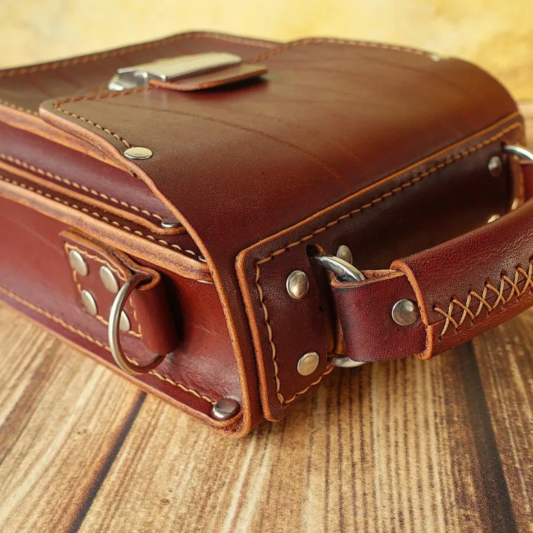 Сумка мужская барсетка ручной работы