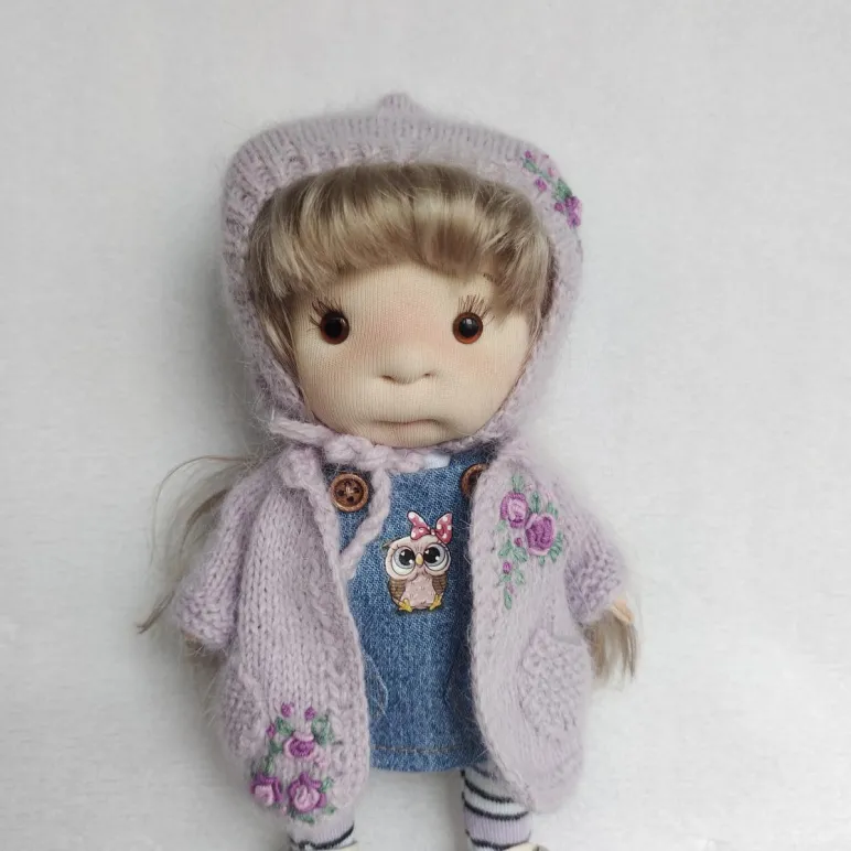 Текстильная кукла Глаша