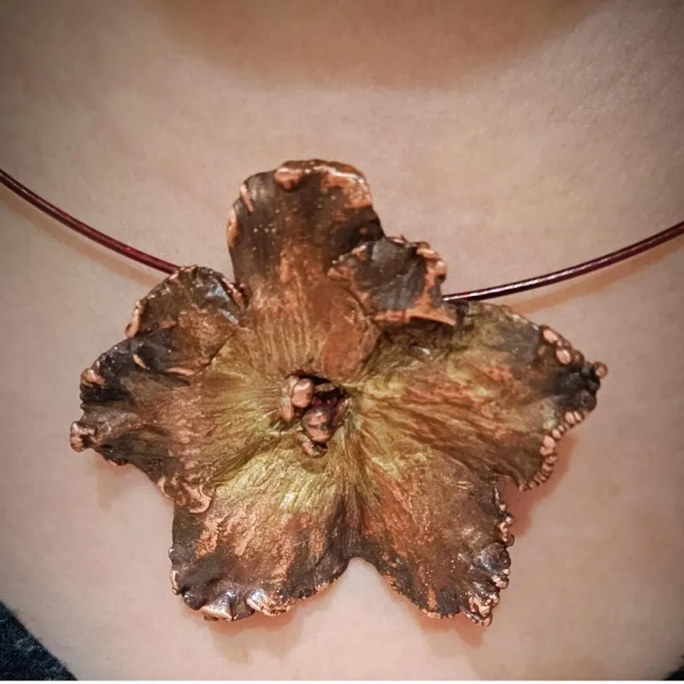 Чокер "Фиалка"