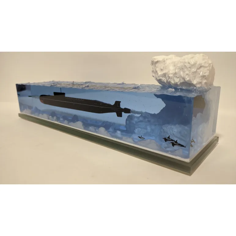 Модель подводной лодки 955 "Борей"