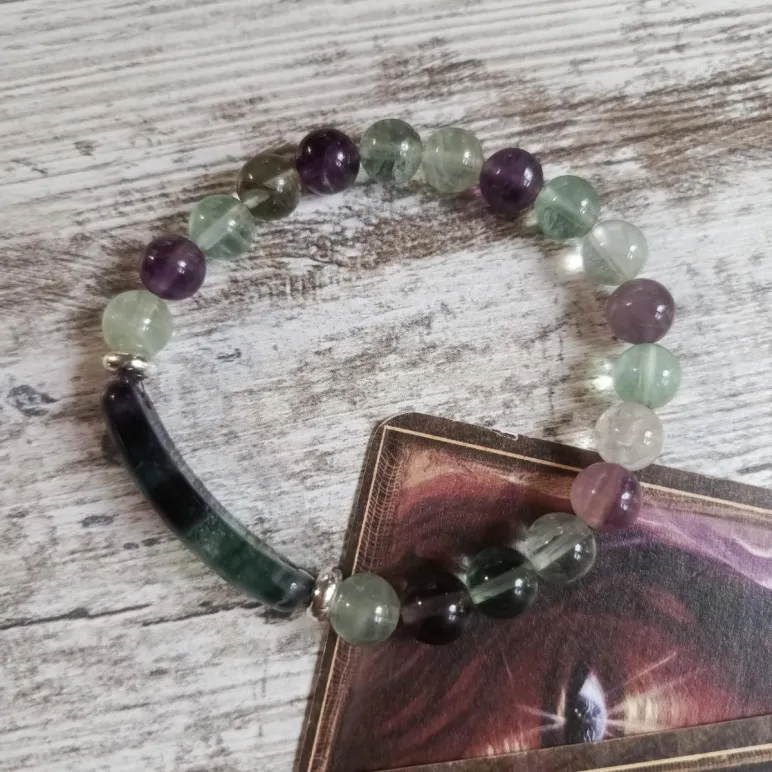 Браслет из флюорита