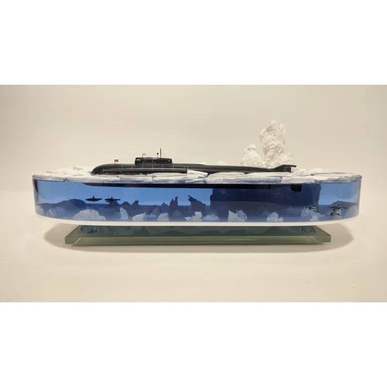 Подводная лодка в эпоксидной смоле 949А "Антей"